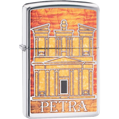 Zippo Zippo Petra High Polish Chrome ZIP-29825